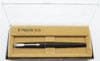 Parker 50 Falcon Fountain Pen - Matte Black with Chrome Trim, Fine (Near Mint in Box, Works Well)