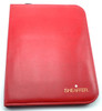 Sheaffer Pen Dealer Sample Display Binder - Red Leatherette (Very Nice Condition)