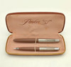 Parker 51 Aerometric Demi Set - 1948, Cocoa, Medium (Excellent, Boxed)