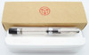 TWSBI 700R Vac - Piston Filler, Clear Demonstrator, Broad Steel Nib (Excellent + in Box, Works Well)