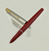 Parker 51 Aerometric Mark III - Red, Lustraloy Cap, Stub (Near Mint)