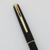 Montblanc Clip Click 287 Ballpoint Pen (1970s) - Black, GP Trim, Clip Lever Actuated (Very Nice, Works Well)