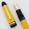 Montblanc Meisterstuck 149 Fountain Pen (Pre-1991) - Custom Yellow Binde, Two-tone 14k Fine Nib (Near Mint, Works Well)