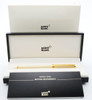 Montblanc Noblesse Oblige Fountain Pen (1990s) - Cream with GP Trim, Medium 14k Nib (New In Box)