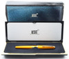 Montblanc Generations Fountain Pen (1970s) - Yellow, Cartridge/Converter, Medium 14k Nib (Excellent + In Box, Works Well)