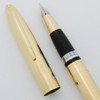 Sheaffer Triumph Fountain Pen - Snorkel, Gold Filled Cap & Barrel, Medium 14k Triumph Nib (Very Nice, Restored)