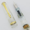 Soennecken Schulfuller S4 Fountain Pen - Clear Demonstrator, S4 Flexible Nib (Excellent, Restored)