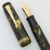 Parker Duofold Deluxe Senior Fountain Pen - Streamline, Sea Green, Fine (Superior, Restored) - 18672