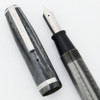 Esterbrook J Fountain Pen - Grey, 2314M Relief Medium Stub Nib (Excellent, Restored)