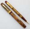 Waterman Patrician Fountain Pen Set - Onyx, Flexible Fine Nib (Hard to Find, Excellent +, Restored)