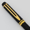 Waterman Le Man 100 "Opera"  Ballpoint Pen - Chased Black, Gold Trim (Excellent + in Box, Works Well)
