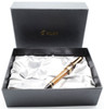 Pilot Namiki Custom 823 Fountain Pen - Amber Demonstrator, Vacuum Fill, 14k Fine Nib (Excellent + in Box, Works Well)