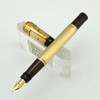 Waterman 44 Safety Pen - Continental Ribbed Overlay, Fine Flex Nib (Very Nice, Restored)
