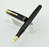 Waterman Commando Fountain Pen - 1940s, Black,  Flexible Fine (Excellent, Restored)