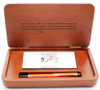 Parker Duofold WW2 Commemorative Fountain Pen (Douglas MacArthur) (1995) - Orange, C/C,  Medium 18k Nib (Near Mint in Box, Works Well) Parker Duofold WW2 Commemorative Fountain Pen (Douglas MacArthur) (1995) - Orange, C/C,  Medium 18k Nib (Near Mint in Box, Works Well)