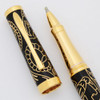 Cross Sauvage Year of the Ram Rollerball Pen (2015) - Black w Dragon Design, GP Trim (Near Mint, Works Well)