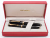 Sheaffer Connaisseur 810 Fountain Pen And Ballpoint Set  (1989)- Black, C/C,  Medium 18k Nib (New Old Stock, In Box, Works Well)