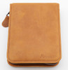 Kaweco Leather Pen Case - Holds 6 Pens, Tan Nubuck Leather (Excellent Condition)