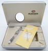 Aurora 88 Demonstrator LE Fountain Pen - Chrome Trim, 18k Broad Nib (Excellent + in Box, Works Well)