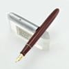 Waterman Lady Garland Fountain Pen - Burgundy, Chrome Cap, Semi-Flex Fine (Excellent, Restored)