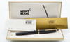 Montblanc 22 Fountain Pen - 1960s, Grey, 14k,  Fine Nib, Piston Filler (Excellent in Box, Works Well)