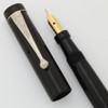 Parker Jack Knife Lucky Curve 23 Fountain Pen -  Junior Size w Clip, Fine Flex Nib (Excellent, Restored)