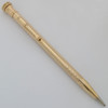 Wahl Eversharp Mechanical Pencil - Full Size, Gold Filled Chevron Pattern (Excellent +, Works Well)