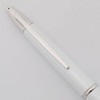 Pilot Decimo Vanishing Point - Pearl White w Silver Trim, 18k Medium 816 Nib (Mint, Works Wekk)