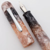 Ranga Premium Acrylic Splendour Fountain Pen - Extra Oversize, Rounded with Clip, German Nibs, Cartridge/Converter
