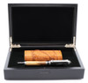 Duke "Confucius"  Fountain Pen - Bamboo with Black Lacquer Cap,  C/C,  Medium Steel  Nib (Mint in Box)