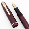 Waterman W2 Fountain Pen - England, Burgundy, Fine Semi-flex Nib (Excellent, Restored)