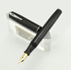 Waterman 3V Fountain Pen - Black,  Extra Fine Full Flex Nib (Excellent, Restored)