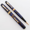 Waterman Patrician Fountain Pen Set - Turquoise, Hard to Find, Flexible Fine Nib (Excellent +, Restored)