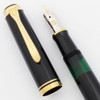 Pelikan Souveran M400 Fountain Pen - Black, Medium 14k Nib (Excellent, Works Well)