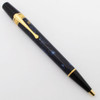 Montblanc Edgar Allan Poe Limited Edition Ballpoint Pen (1998) - Blue Marble with Black Ends, Gold Trim (Excellent +, Works Well)