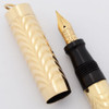 Sheaffer #2 Self Filling Fountain Pen (1920s) - Ring Top, Gold Filled, Fine Semi-Flex #2 Nib (Excellent, Restored)