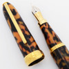 Jean Pierre Lepine Winston Fountain Pen (1990s/2000s)- Tortoise Shell, C/C, Medium Steel Nib (Excellent, Works Well) Jean Pierre Lepine Winston Fountain Pen (1990s/2000s)- Tortoise Shell, C/C, Medium Steel Nib (Excellent, Works Well)