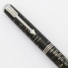 Parker Vacumatic Standard Pencil (1936) -  Silver Pearl, .9mm Leads (Excellent, Works Well)