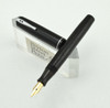 Waterman 32V Fountain Pen - Black,  Extra Fine Flex Nib (Excellent, Restored)