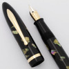 Sheaffer Balance Feather Touch 5 - Full Size, Ebonized Pearl, Lever Filler, Semi-Flex EF Feathertouch Nib (Excellent +, Restored)