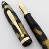 Sheaffer Balance Lifetime  Full Size (Early Version, Detachable Tail) -  Black and Pearl, Fine Lifetime Nib (Excellent, Restored)