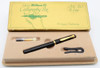 Pelikan MC120 Deluxe Fountain Pen - Black, Gold Trim, OM & 1.0mm GP Nib (Excellent in Box, Works Well)