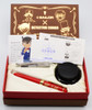 Sailor Detective Conan LE Fountain Pen - Edogawa Conan Red, GP Trim, Fine GP Nib (Near Mint in Box, Works Well)