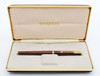Parker 180 Fountain Pen -- Brown (Thuya) Marble, F/B Reversible Nib (Near Mint in Box, Works Well)
