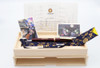Wancher Vintage Fountain Pen - Red Tamamushi-nuri Urushi Finish, Lever-Filling, Fine GP Nib (Like New in Box)