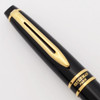 Waterman Expert II Rollerball Pen - Black, Gold Trim (Very Nice, Works Well)