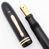Conklin Endura Symetrik Fountain Pen  - Black, Plunger Fill, XF 14k  Endura Nib (Excellent +, Restored)