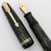 Parker Vacumatic Shadow Wave Standard Fountain Pen  (1939) - Speedline, Medium Flexible (Excellent, Restored)