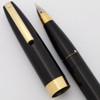 Sheaffer Imperial III Touchdown Fountain Pens - Black, GT, Two Tone PdAg Nibs (New Old Stock in Box, Restored)