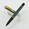 Waterman Laureat (First Version) Rollerball Pen - Green Marble & Black (Pre-owned)